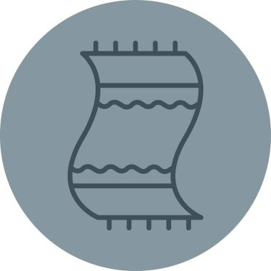 çit simgesi vektör illüstrasyonu