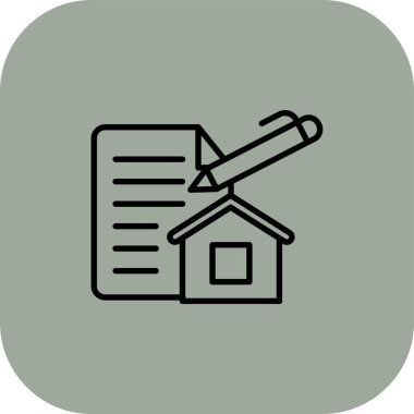 ev simgesi vektör illüstrasyonu