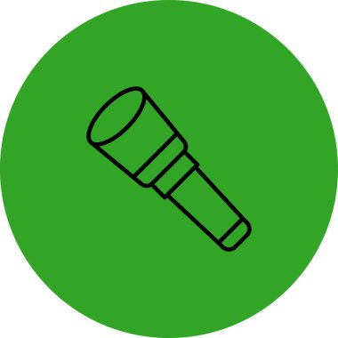 Benzersiz vektör çizgisi simgesi