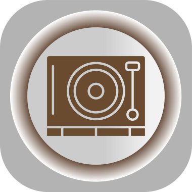 Benzersiz Radyo Vektörü Kabartma Simgesi