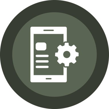 seo modern simgesinin vektör illüstrasyonu