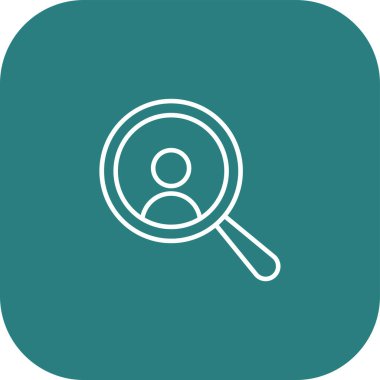 Eşsiz Arama Vektörü Kabartma Simgesi