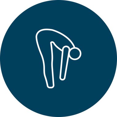 Modern simgenin vektör illüstrasyonu