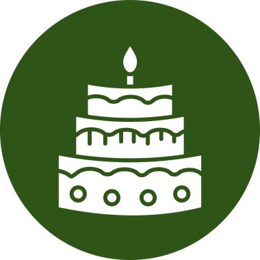 kek vektör resimleme simgesi