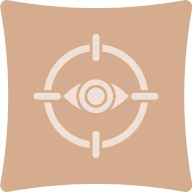 Göz simgesi, vektör illüstrasyonu