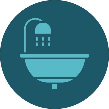 Modern simgenin vektör illüstrasyonu