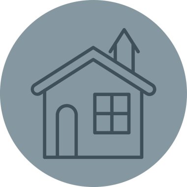 ev simgesi vektör illüstrasyonu