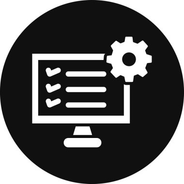 seo modern simgesinin vektör illüstrasyonu