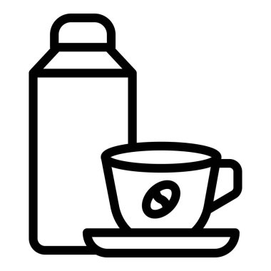 Süt. Web simgesi basit illüstrasyon