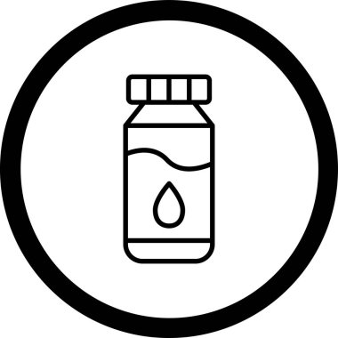 İlaç simgesinin vektör illüstrasyonu