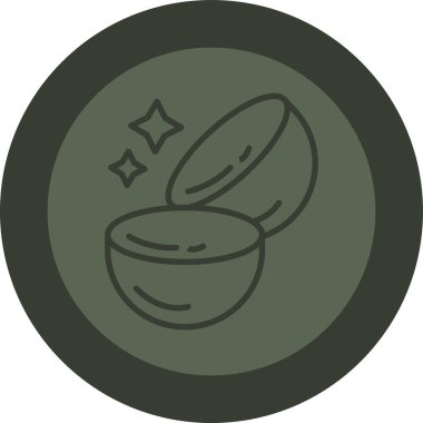 Bir kahve fincanının vektör çizimi