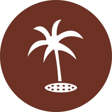 Bir Hindistan cevizi vektör çizim