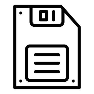 dosya vektör çizgisi