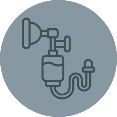 Modern b 'nin vektör illüstrasyonu eksik simgesi