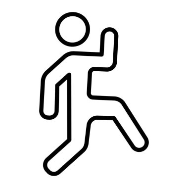 insan figürü simgesi, vektör biçimi