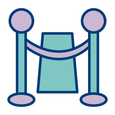 Vektör çizimi. salla simgesi