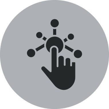 seo modern simgesinin vektör illüstrasyonu