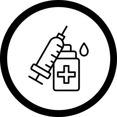 Tıbbi ve sağlık simgesinin vektör illüstrasyonu