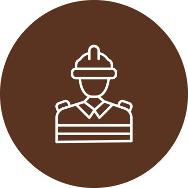 Şapkalı bir adamın vektör çizimi