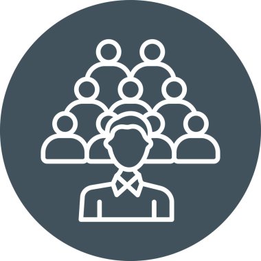 toplum vektör simgesi. biçim iki renk simgesi, gri renkler ve cyan renkleri, beyaz arkaplan, beyaz arkaplan