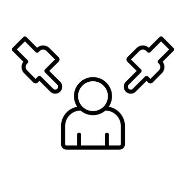 Vektör illüstrasyonu, simge ögesi arkaplanı