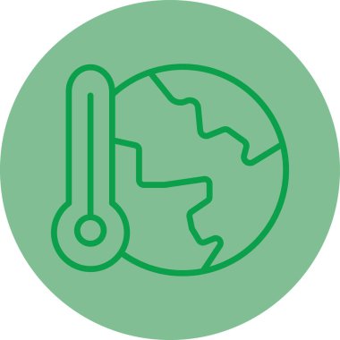 Modern simgenin vektör illüstrasyonu