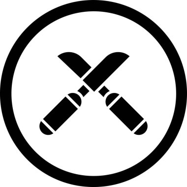 beysbol sopası simgesi, vektör illüstrasyonu