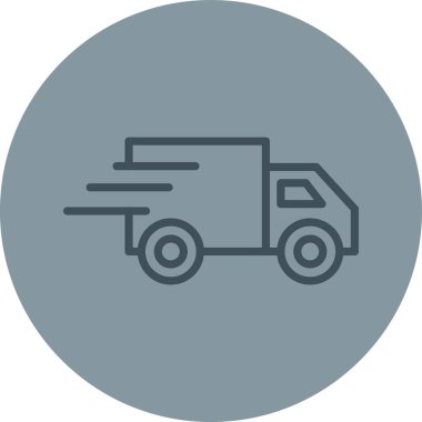 araba simgesi vektör illüstrasyonu