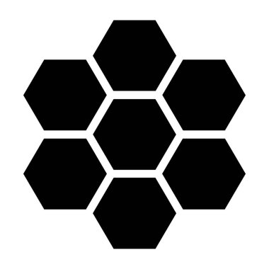 Altıgen desenli soyut altıgen şekil. Geometrik tasarım.