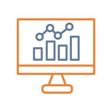 veri analizi vektör illüstrasyonu