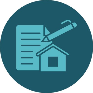 ev simgesi, vektör illüstrasyonu