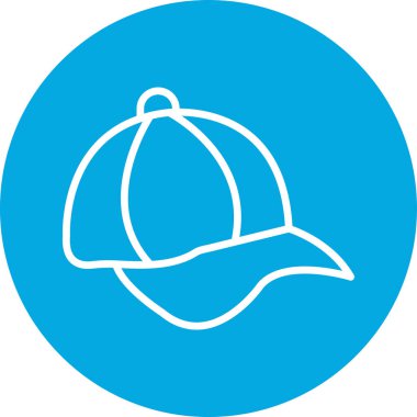 Kask simgesi vektör illüstrasyonu