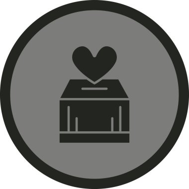 Bir kahve fincanı simgesinin vektör çizimi