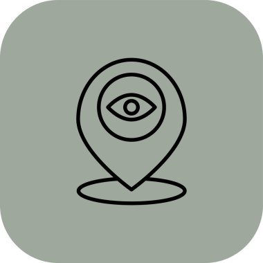 seo modern simgesinin vektör illüstrasyonu