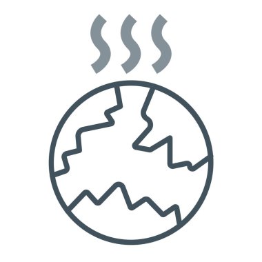 sıcak ve soğuk, sıcak sıcak, vektör illüstrasyonu