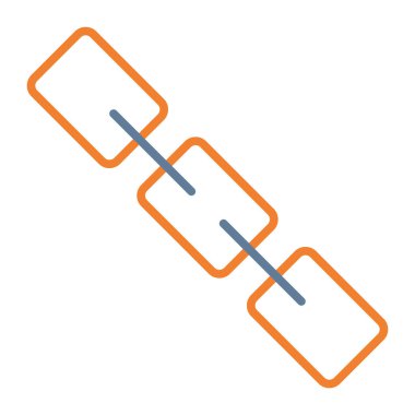 Tek bir izole kalem simgesinin vektör çizimi