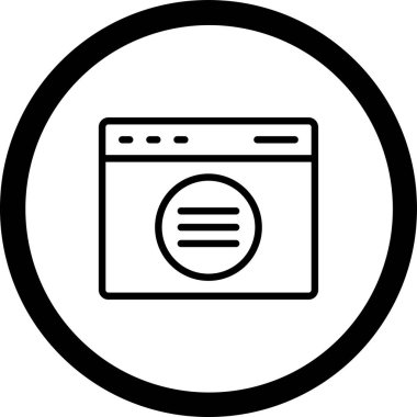 seo modern simgesinin vektör illüstrasyonu