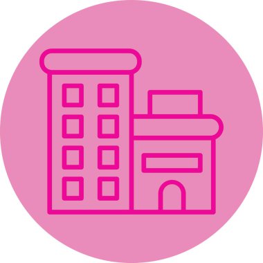 Yapı simgesinin vektör illüstrasyonu