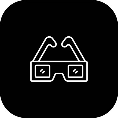 Projeniz için vektör gözlüğü simgesi