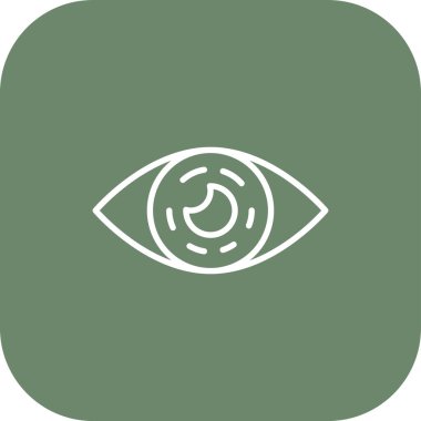 Göz simgesi. vektör illüstrasyonu