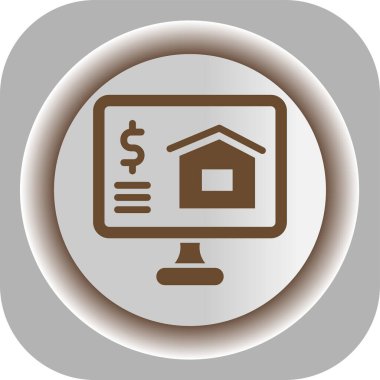 Kabartma Çemberi Vektör Simgesi Tasarımı