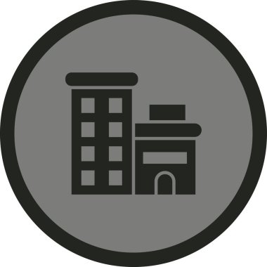 Yapı simgesinin vektör illüstrasyonu