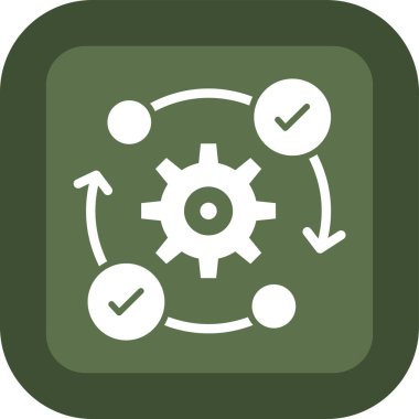 Ayarlama. Web simgesi basit illüstrasyon