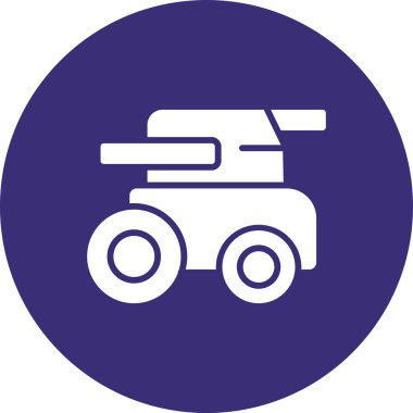 Kamyon. Web simgesi basit illüstrasyon