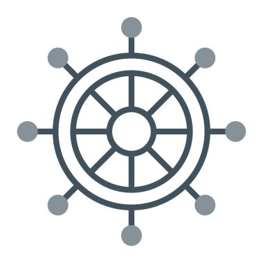 direksiyon simgesi vektör illüstrasyon tasarımı