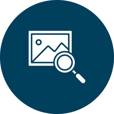 Seo simgesinin vektör illüstrasyonu