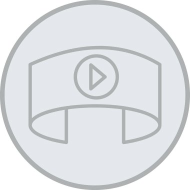 vektör çalma simgesi, basit web tasarımı