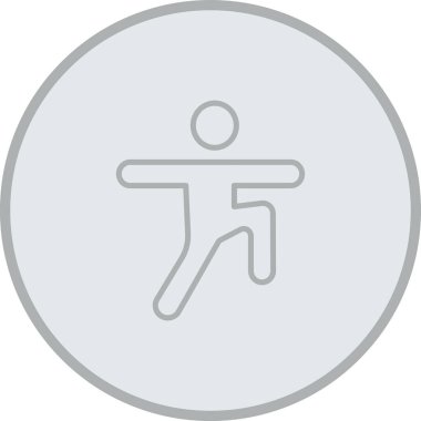 çalışan adam yuvarlanmış vektör simgesi