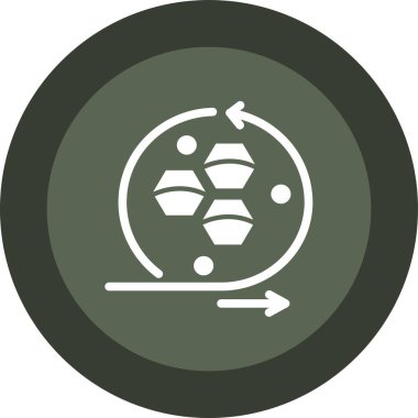 dünya simgesi, vektör illüstrasyonu