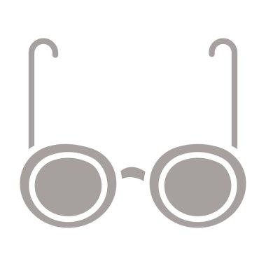 gözlük ikonu vektör illüstrasyonu